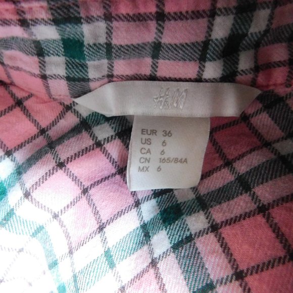 🎀Pink Artists Flannel Shirt - Picture 3 of 14